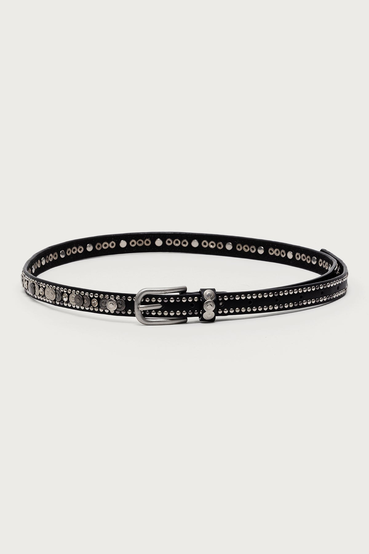 Get Studded Faux Leather Belt - Image 2