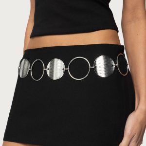 Chunky Circle Chain Belt