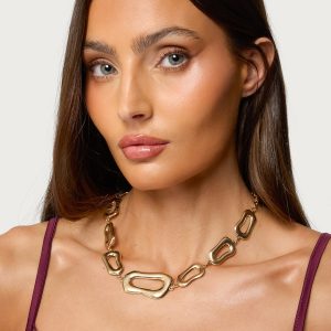 Chunky Oval Chain Necklace