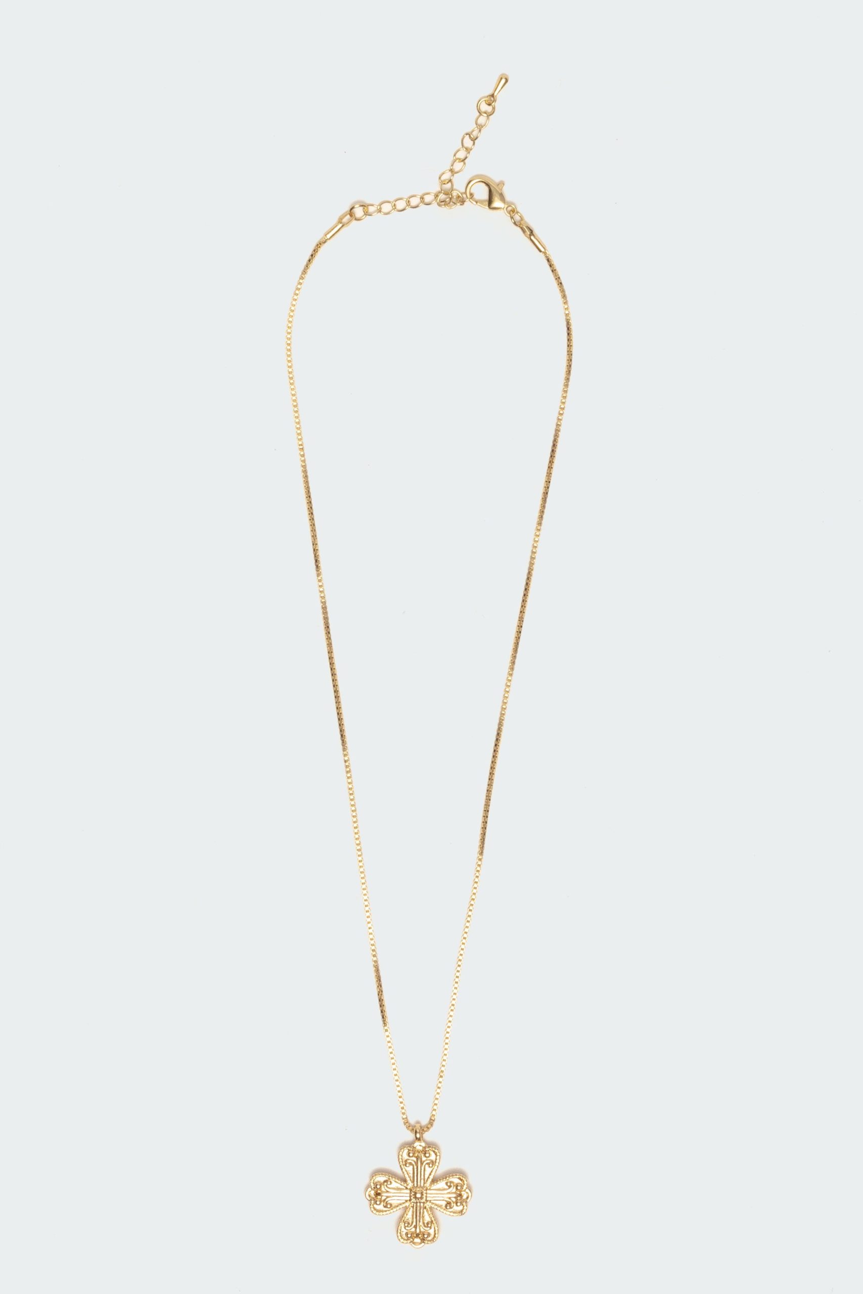Vintage Clover Necklace - Image 2