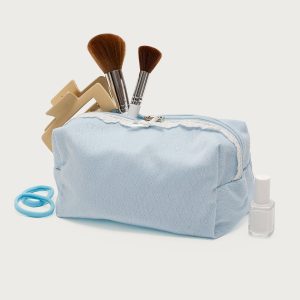 Pointelle Makeup Pouch Bag