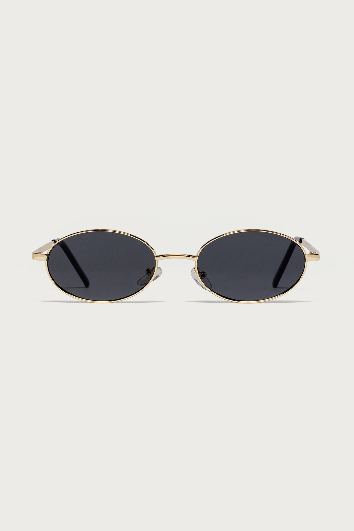 Naomie Oval Metal Sunglasses - Image 2