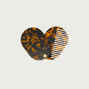 Compact Travel Comb & Mirror