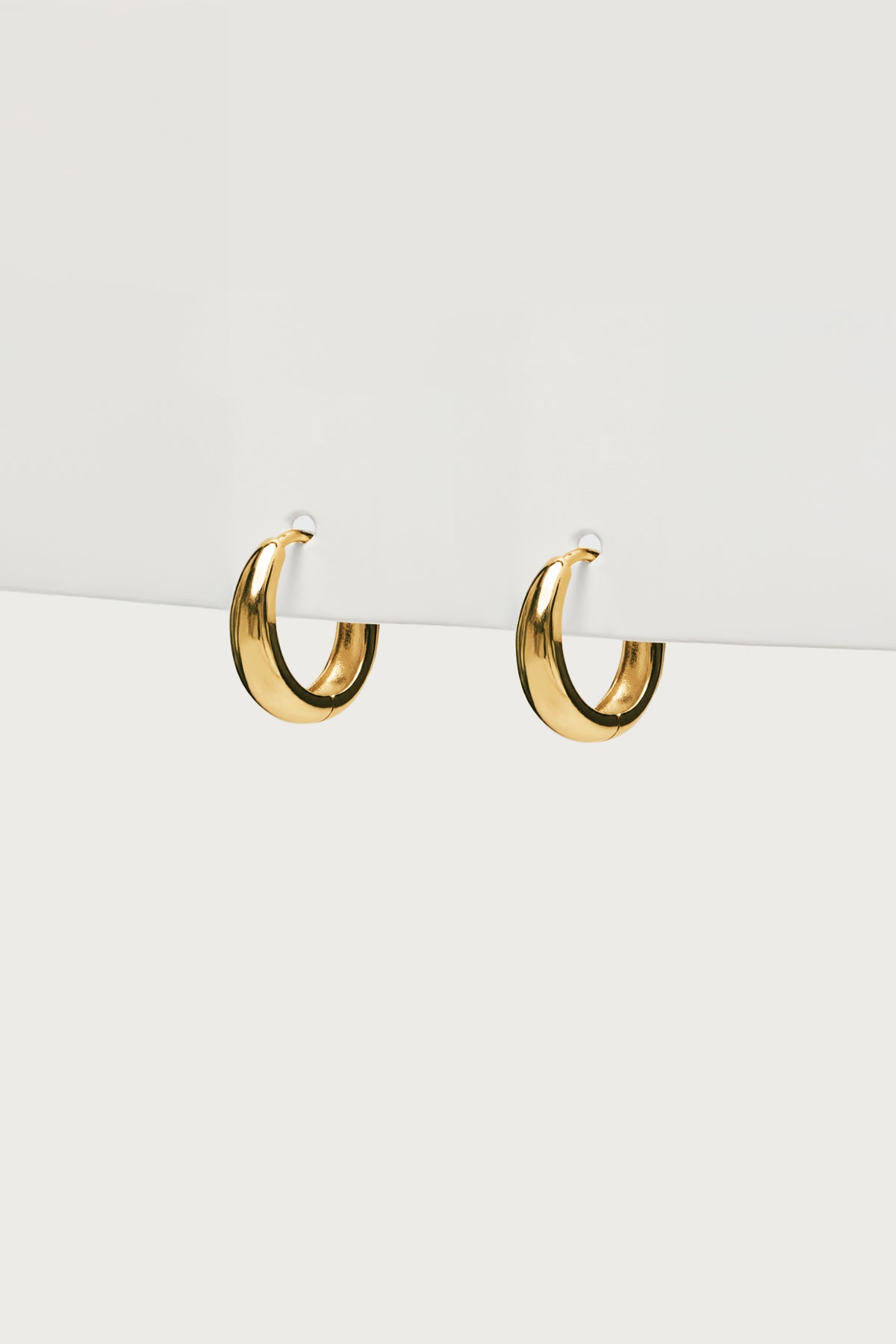 Chunky Hoop Earrings - Image 2
