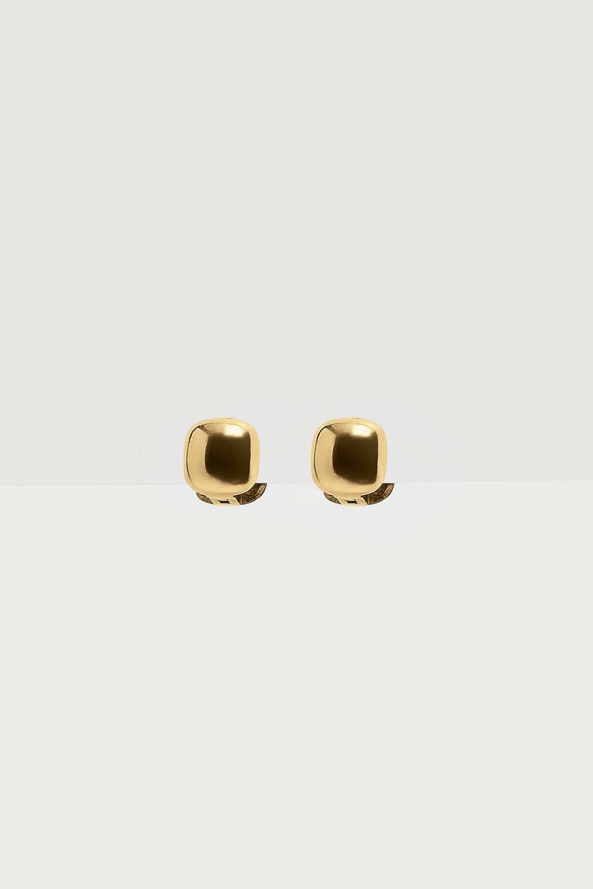 Square Huggy Hoop Earrings - Image 2