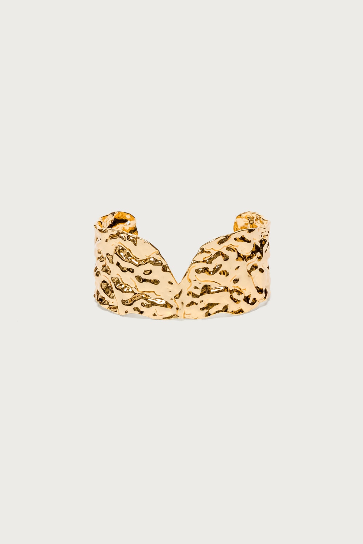 Iliz Hammered Look Arm Cuff - Image 2
