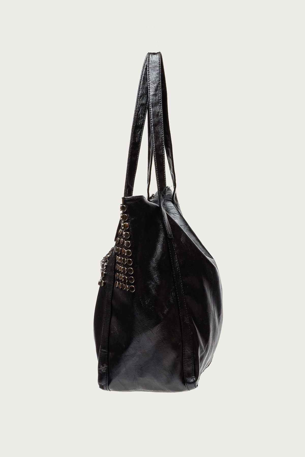 Faux Leather Studded Bag - Image 3