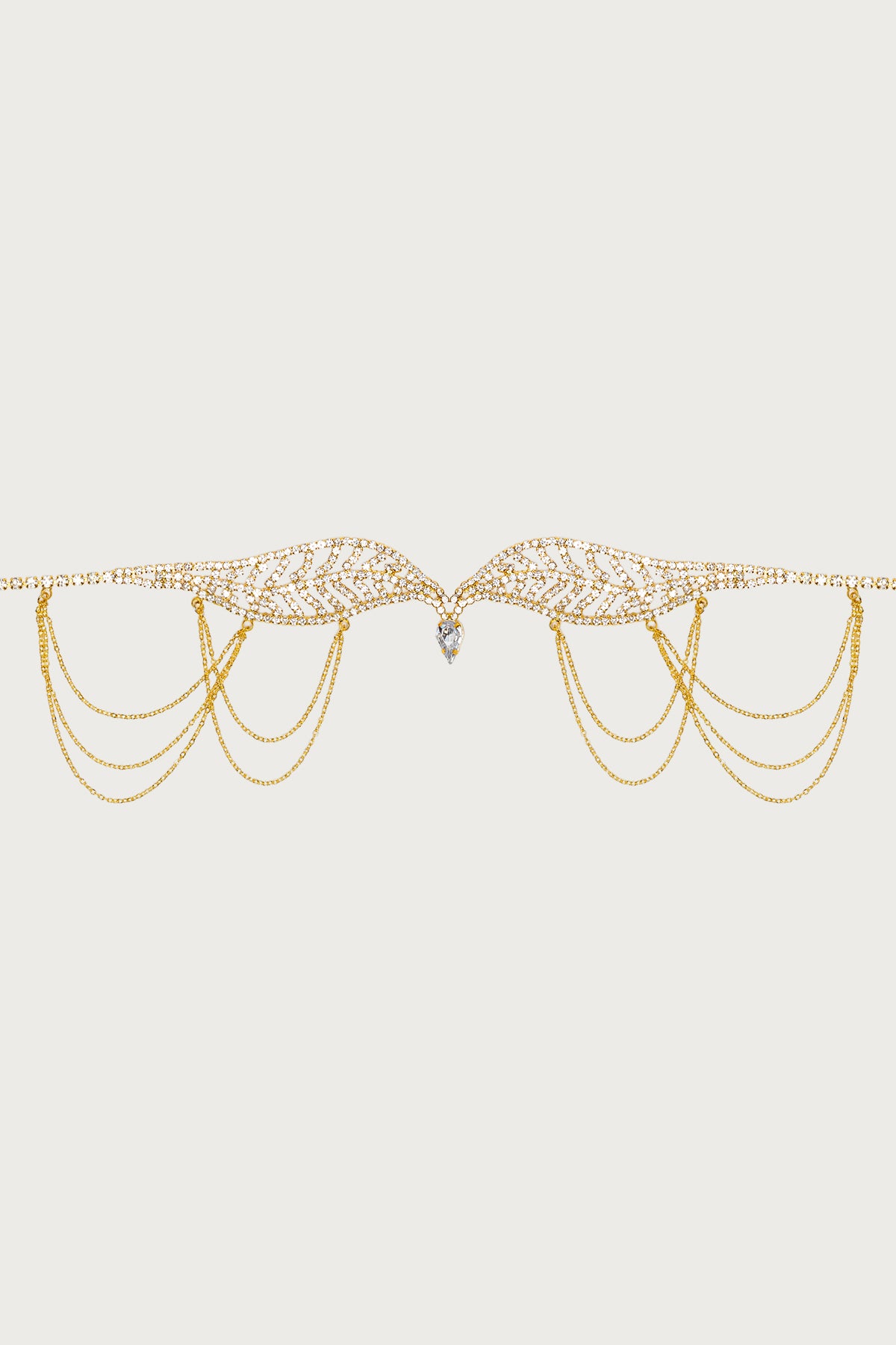 Rhinestone Jewel Headpiece - Image 2