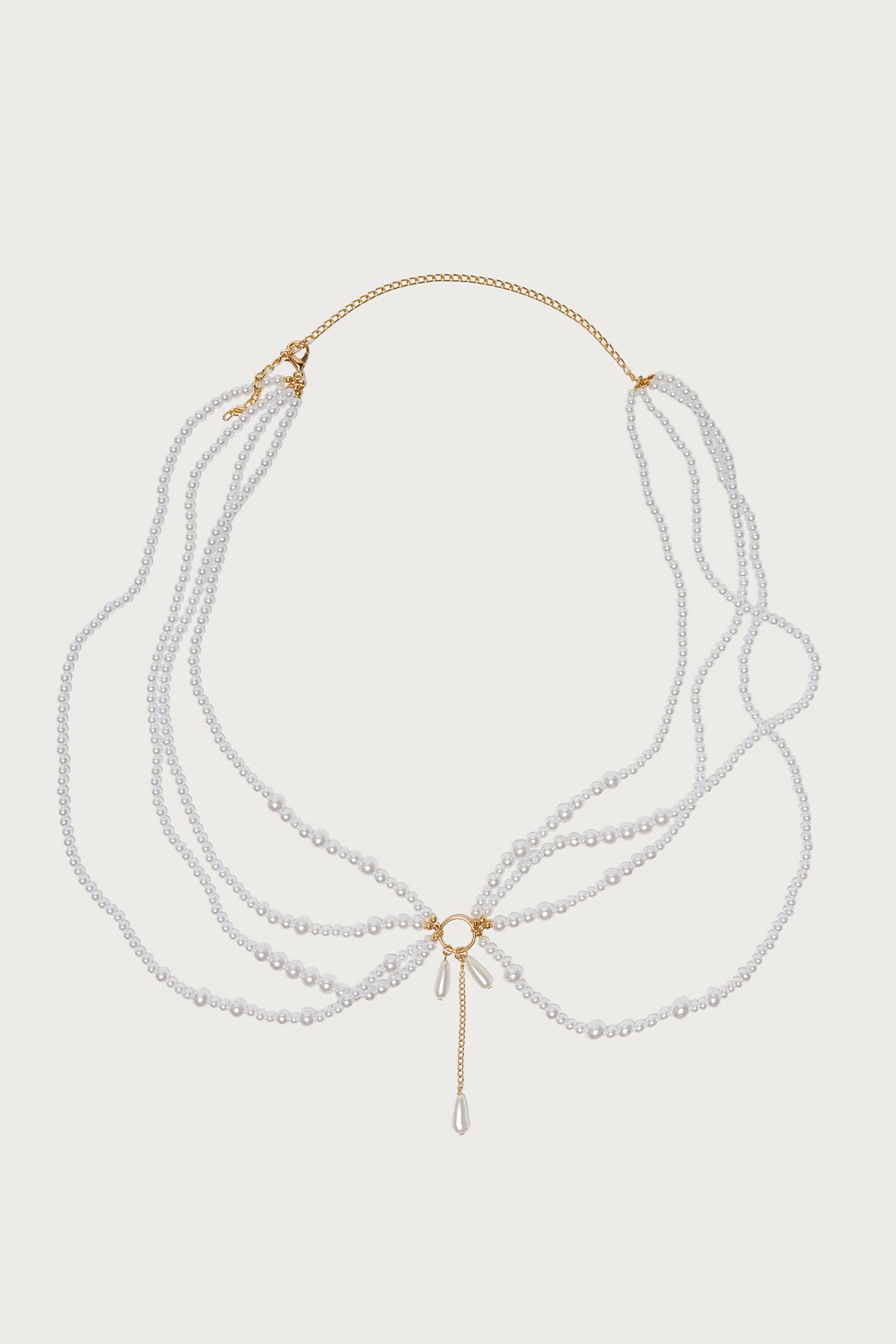 Layered Pearly Belly Chain - Image 2