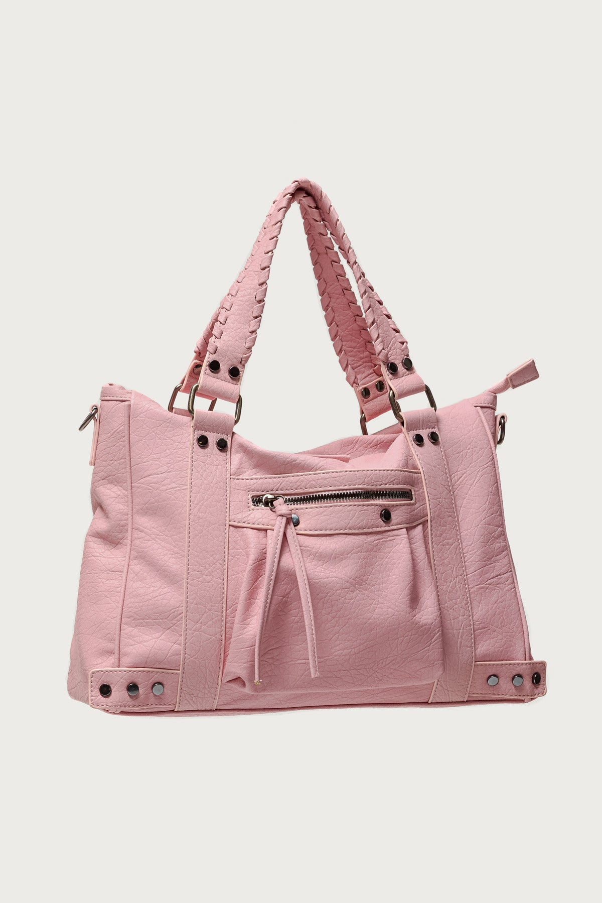Oliviah Stud Faux Leather Bag - Image 4