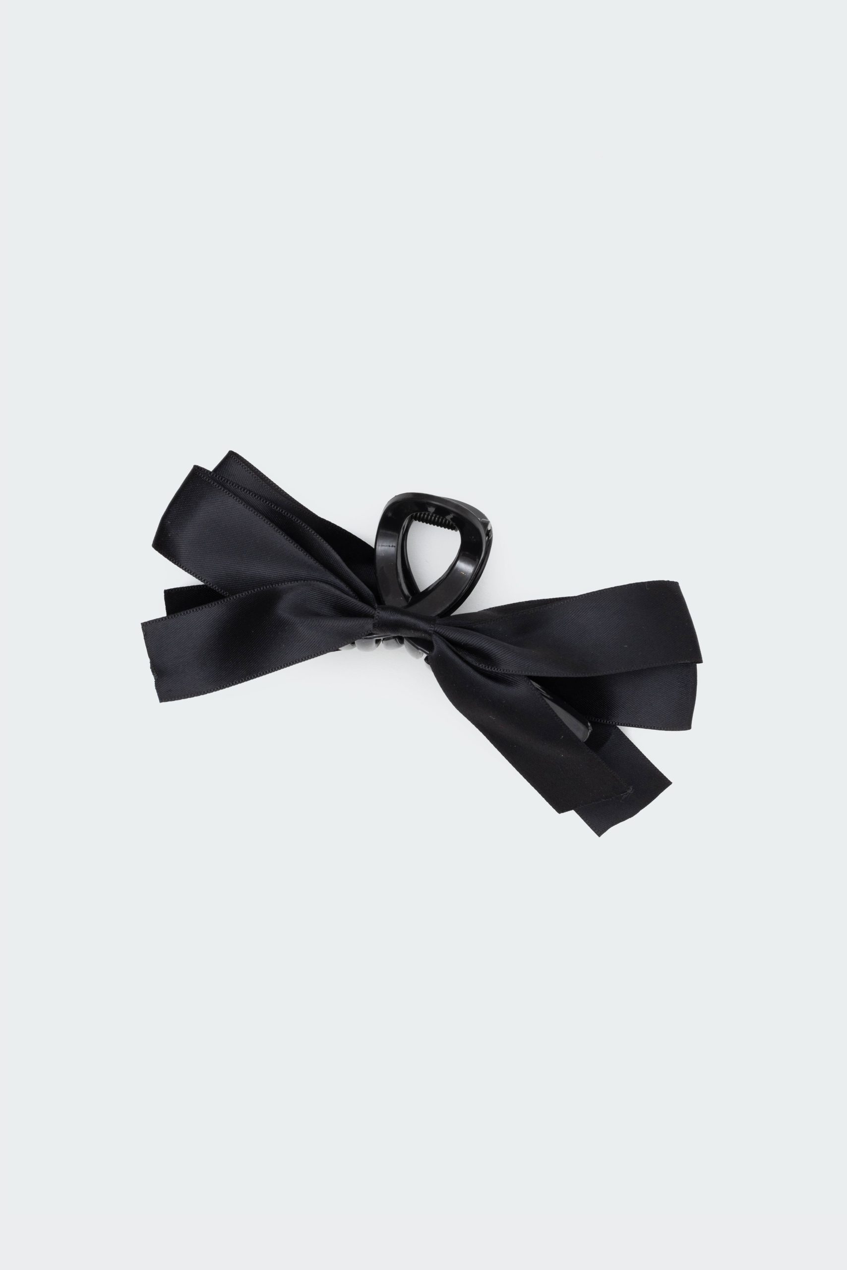 Satin Effect Bow Hair Clip - Image 2