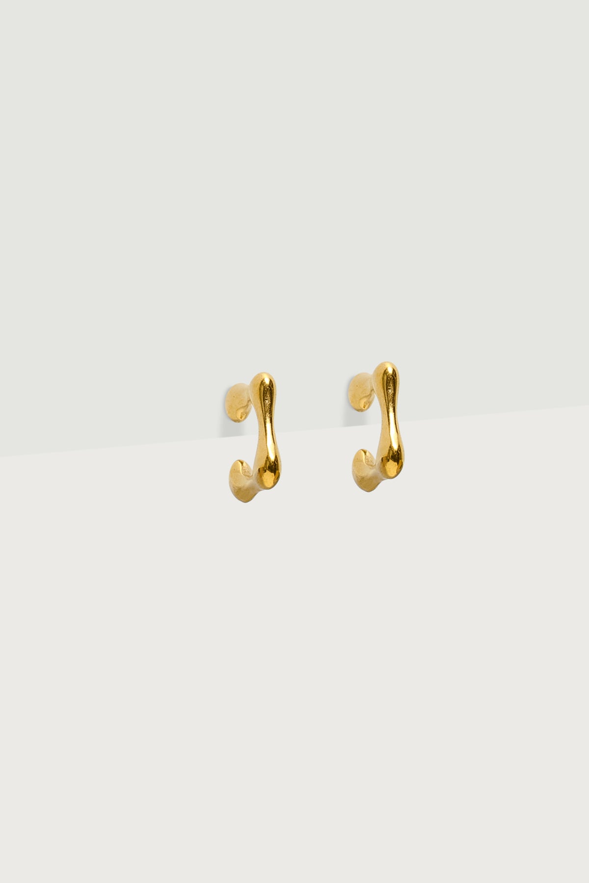 Molten Square Earrings - Image 2