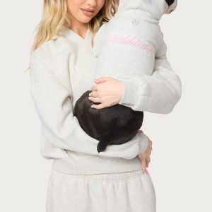Sasha Bow Detail Pet Hoodie