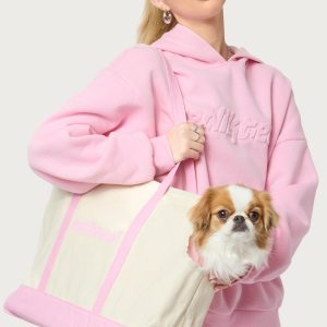 Contrast Pet Carrier Tote Bag