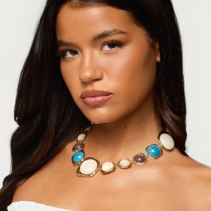 Mixed Stone Necklace
