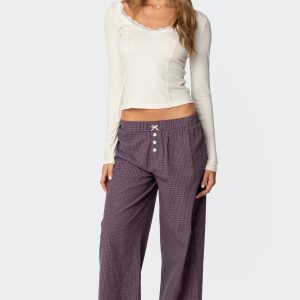 Dakota Plaid Pants