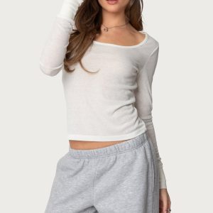 Hailey Scoop Neck Top