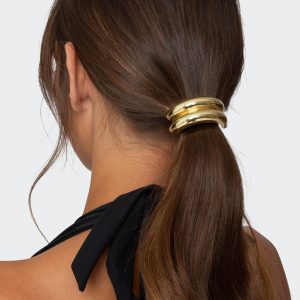 Sleek Double Cuff Hair Tie
