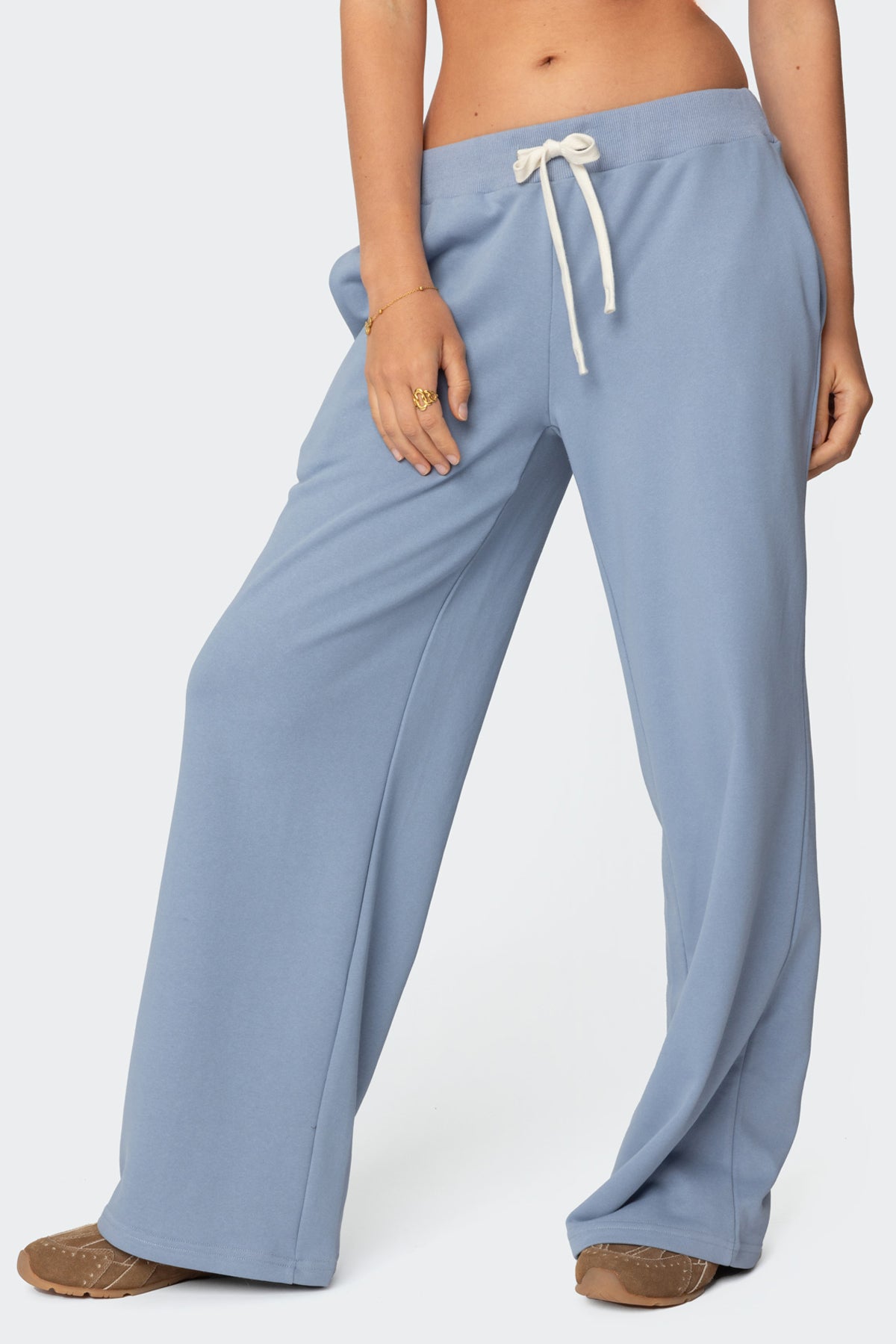 French Terry Straight Leg Sweatpants - Image 4