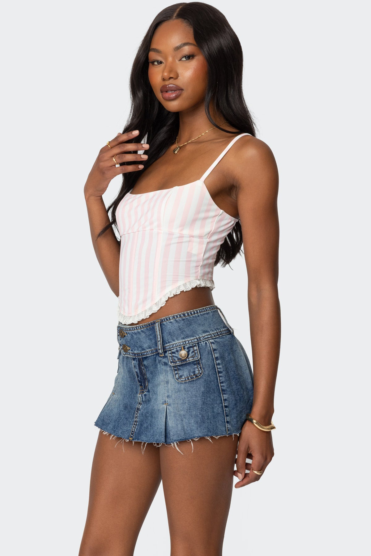 Marlen Striped Corset - Image 3