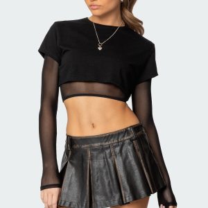 Rella Layered Long Sleeve T Shirt