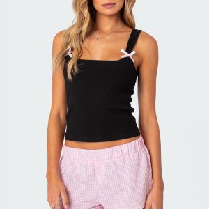 Lola Ribbed Tank Top