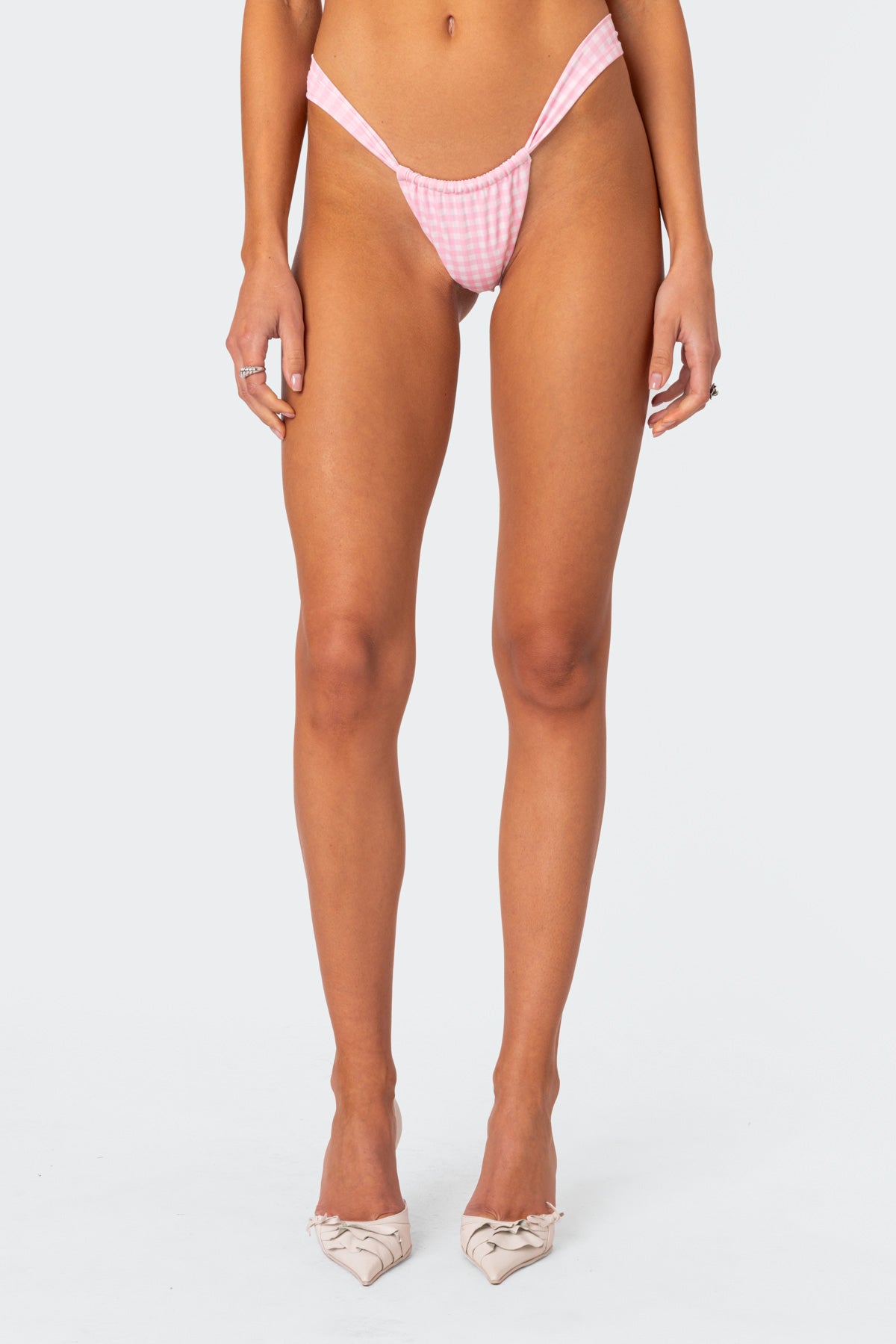 Gingham Bikini Bottom - Image 2