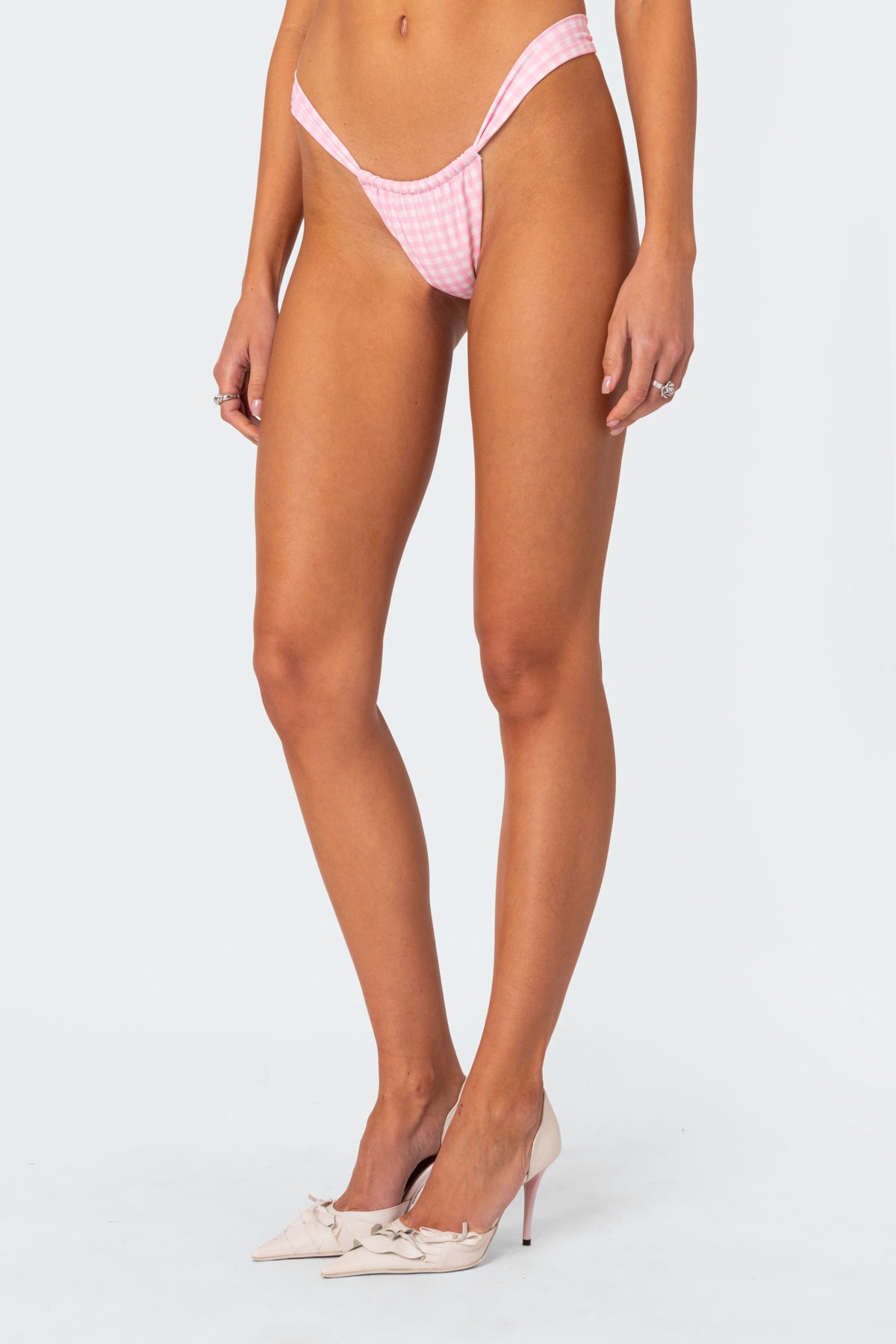 Gingham Bikini Bottom - Image 4