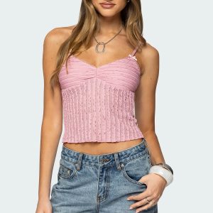 Aryah Ruffled Tank Top