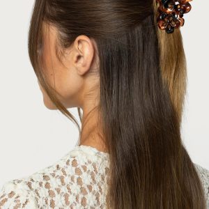 Floral Claw Clip