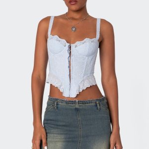Asteria Eyelet Corset