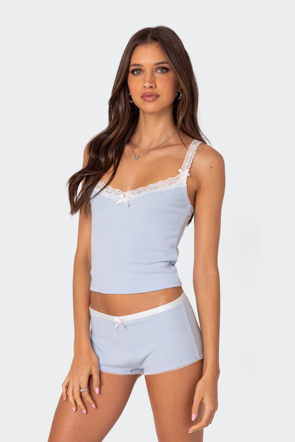 Mariana Pointelle Tank Top - Image 3