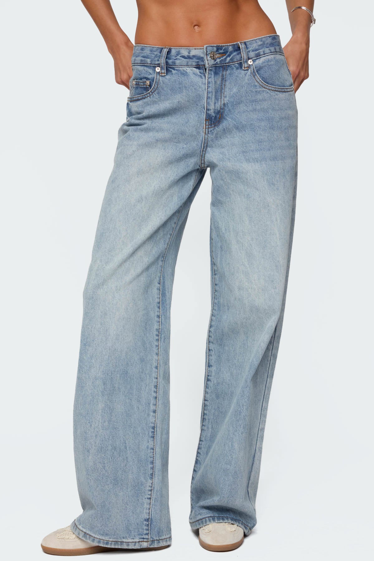 Ery Low Rise Baggy Jeans - Image 2