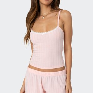 Irene Pointelle Tank Top