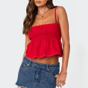 Millie Scrunch Tank Top