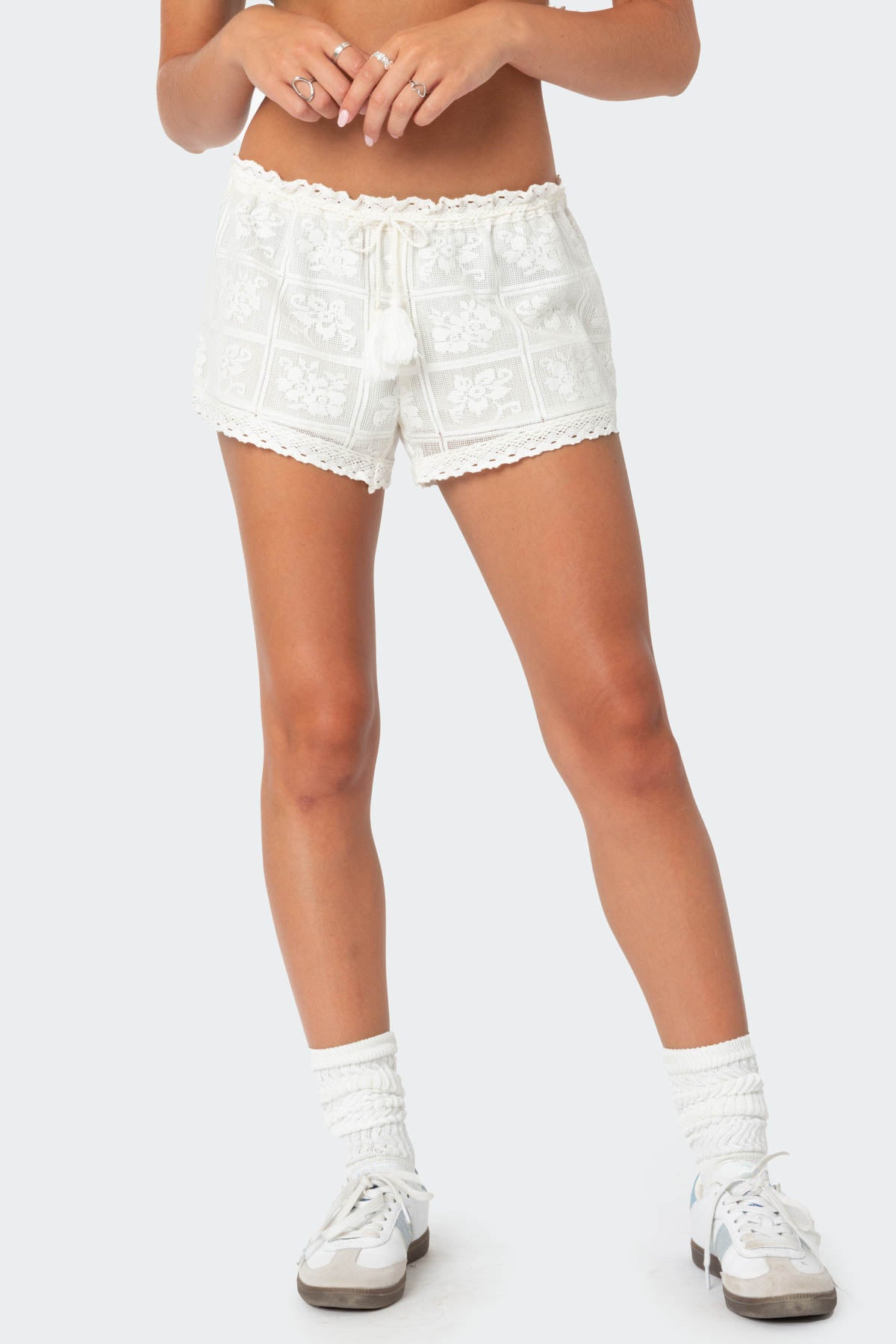 Needlepoint Lacey Shorts - Image 2
