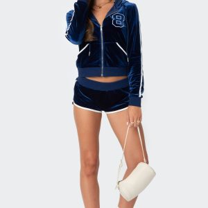 08 Velour Shorts