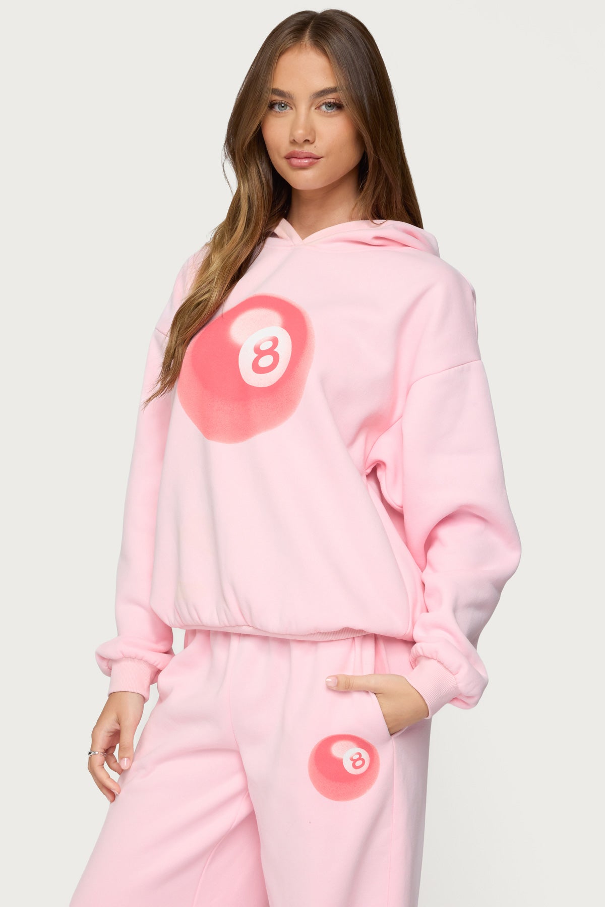 Lucky 8 Oversized Hoodie - Image 3