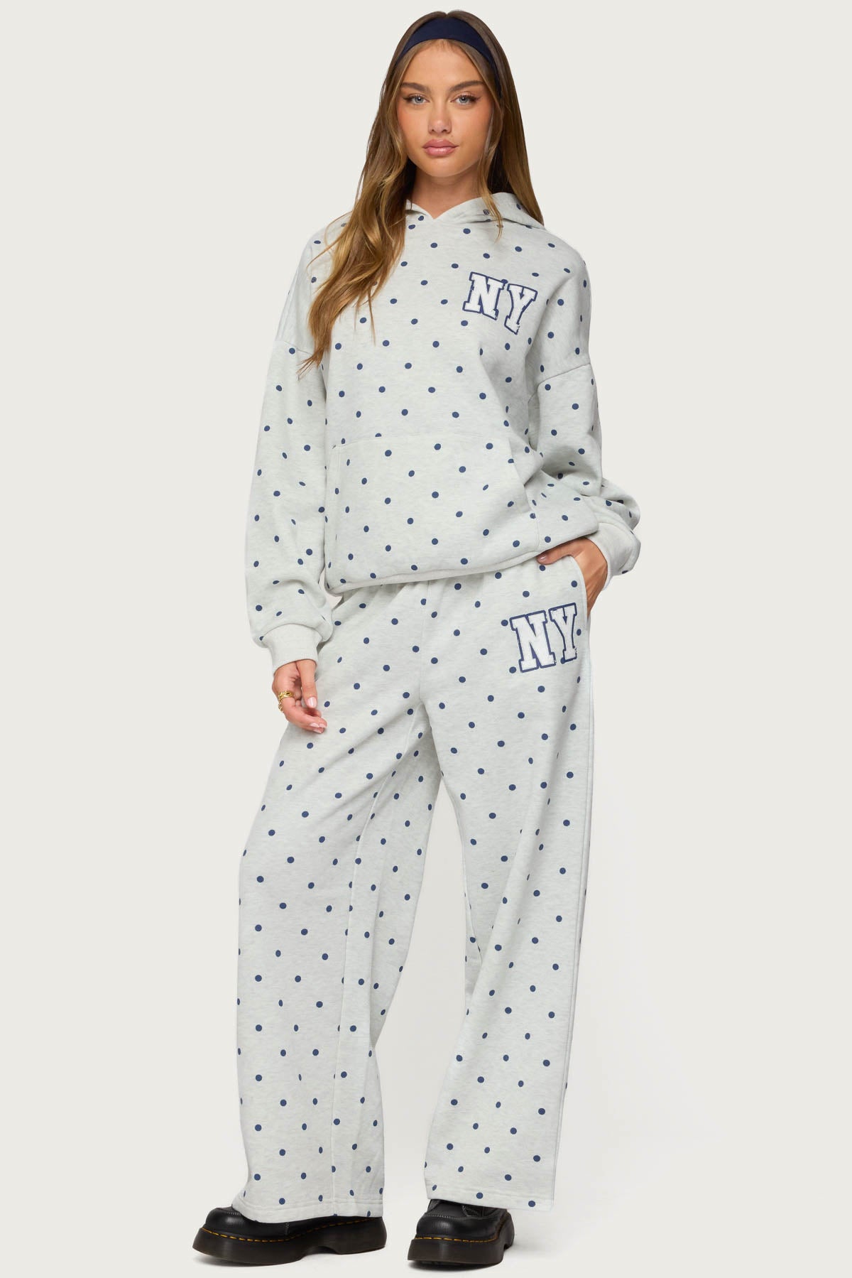 NY Babe Polka Dot Sweatpants - Image 3