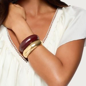 Chunky Cuff Bracelet Set