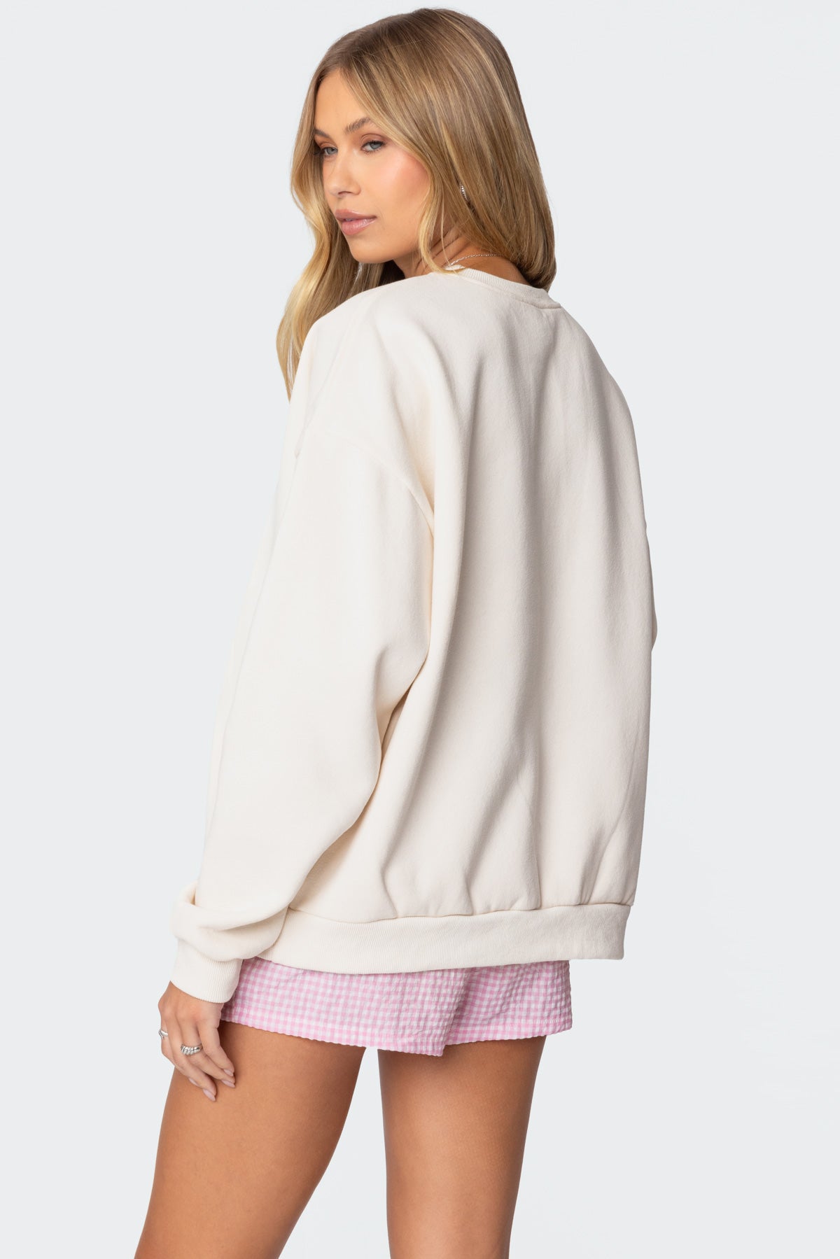 Bow Brat Printed Sweatshirt - Image 5