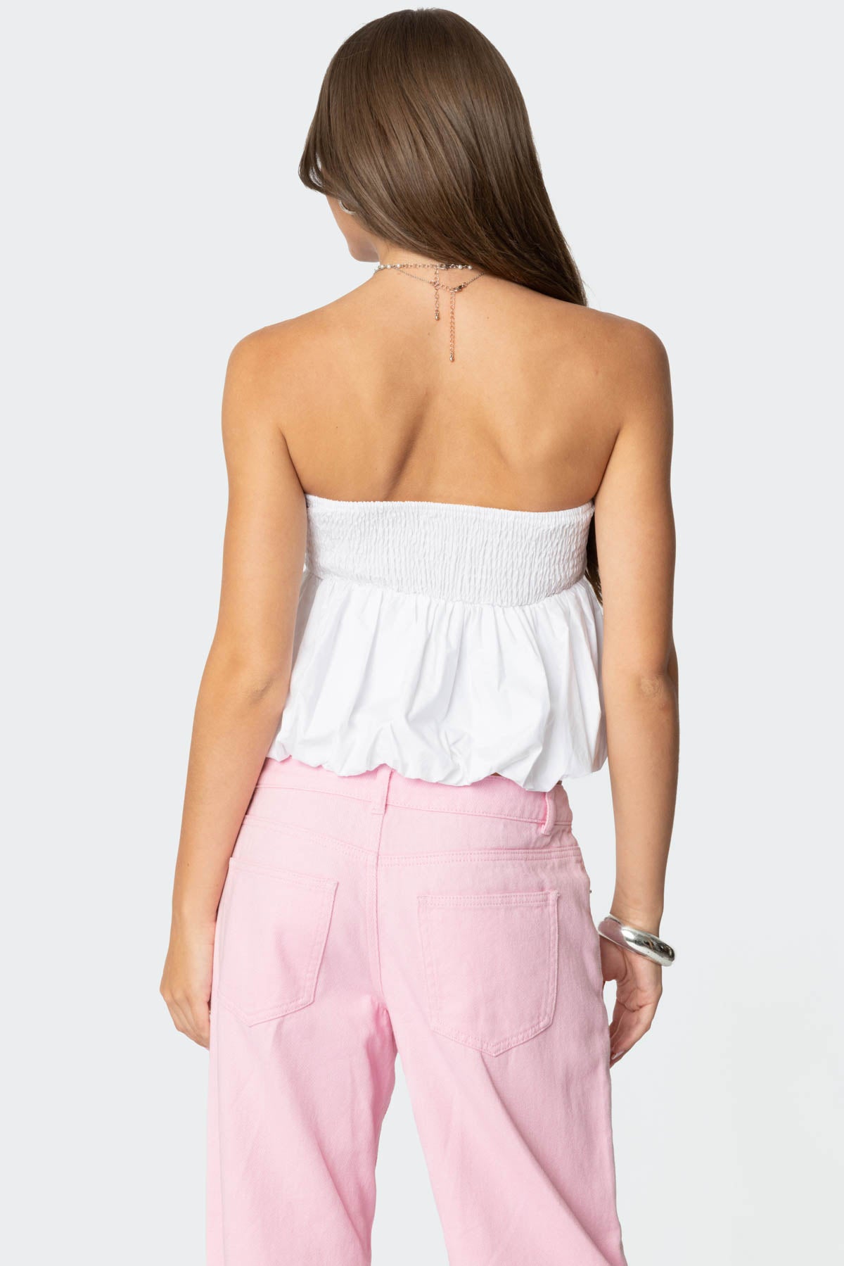 Serina Strapless Bubble Top - Image 5