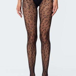 Leopard Tights