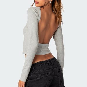 Haven Open Back Top
