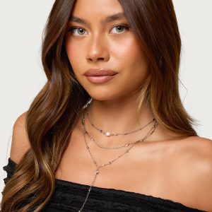 Layered Cascading Necklace