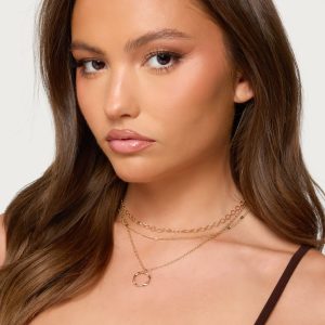 Mixed Chain Layered Necklace