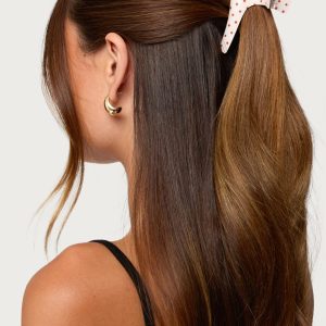Polka Dot Claw Clip