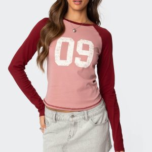 09 Raglan Long Sleeve T Shirt