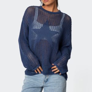 Seeing Stars Oversized Sweater