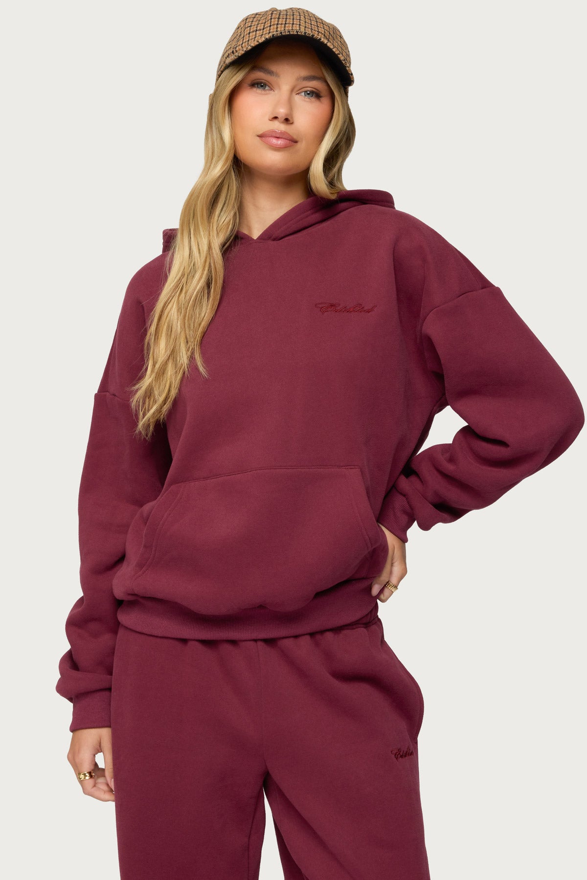 Basic Girl Oversized Edikted Hoodie - Image 2